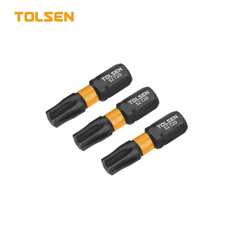 3PCS IMPACT SCREWDRIVER BIT SET (TORX) (INDUSTRIAL)