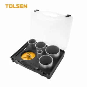 7PCS CARBIDE GRITTED HOLE SAW SET