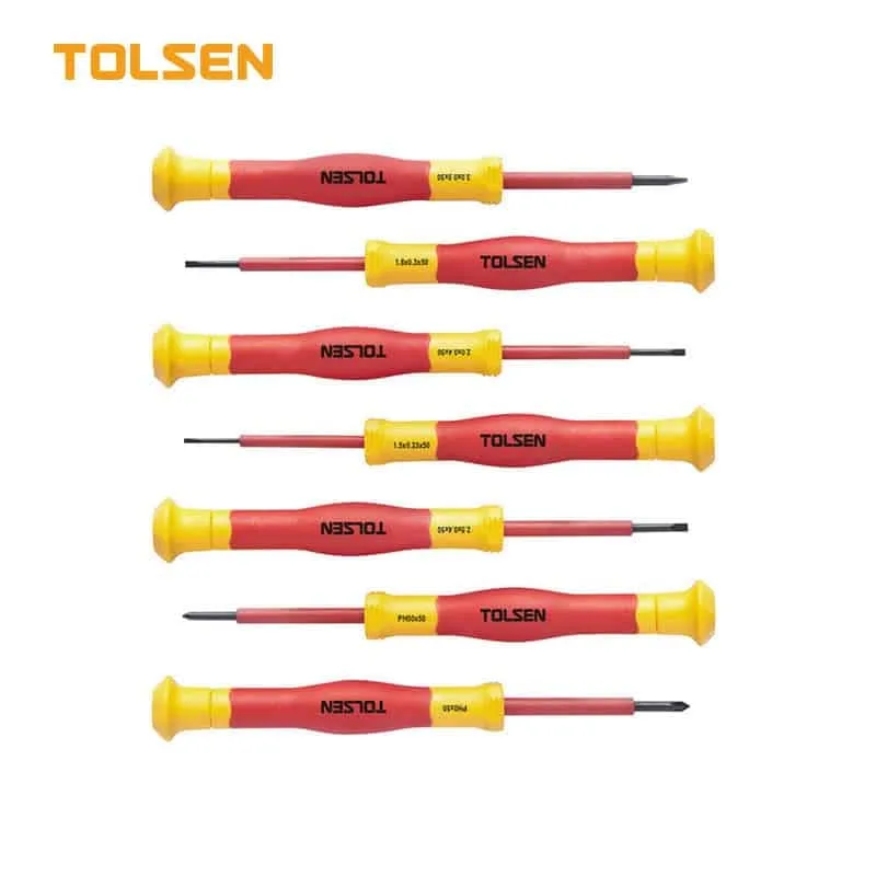 7PCS INSULATED PRECISION SCREWDRIVER SET (PREMIUM)