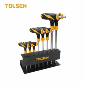 8PCS BALL POINT T-HANDLE SCREWDRIVERS SET (INDUSTRIAL)
