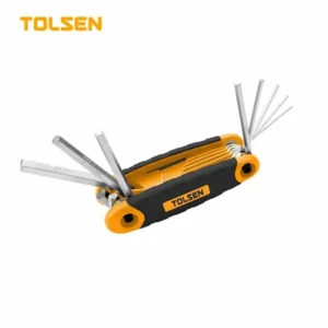 9PCS FOLDING HEX KEY SET (INCH)