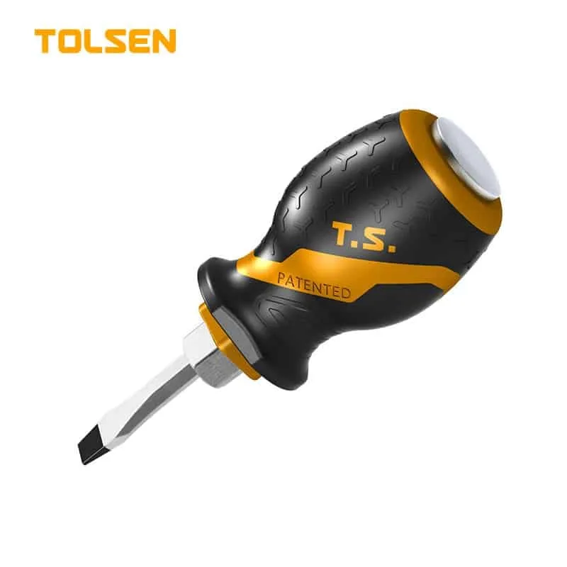 GO-THROUGH SCREWDRIVER, STUBBY