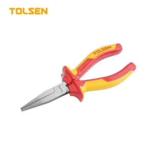 6″ INSULATED FLAT NOSE PLIERS (PREMIUM)