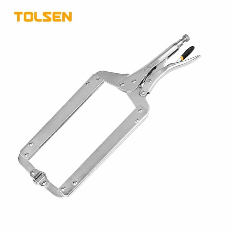 LOCKING CLAMP WITH SWIVEL PADS