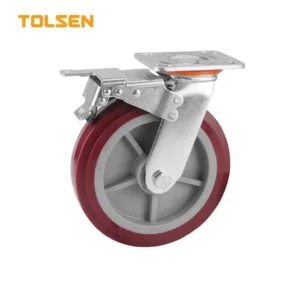 SWIVEL CASTER WITH BRAKE (INDUSTRIAL)