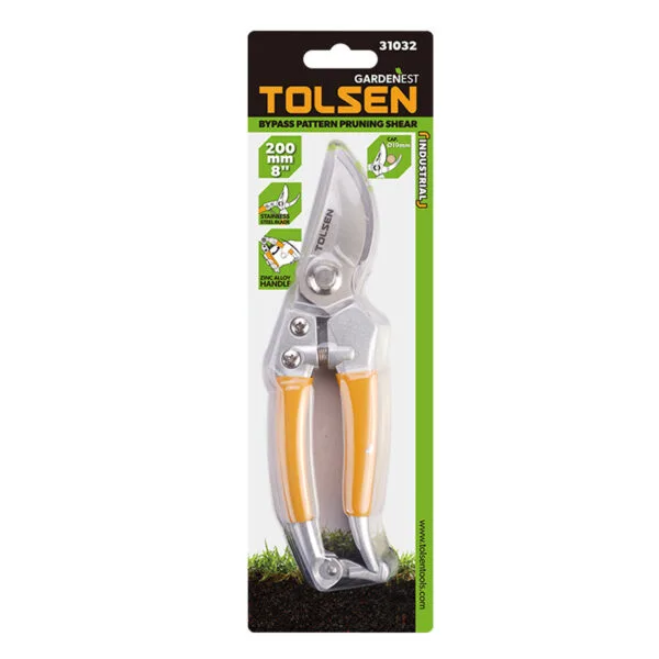 8″ BYPASS PATTERN PRUNING SHEARS - Image 6