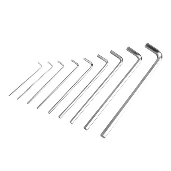 9PCS EXTRA-LONG ARM HEX KEY SET - Image 4