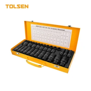 35Pcs 1/2″ Sq. Dr. Impact Socket Set