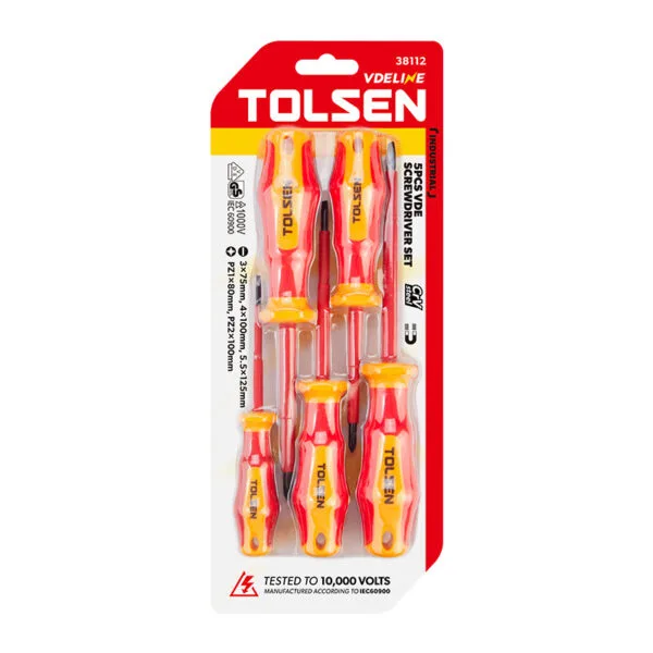 5PCS VDE SCREWDRIVER SET - Image 4