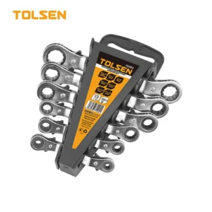 6PCS DOUBLE-HEAD RATCHET SPANNER SET