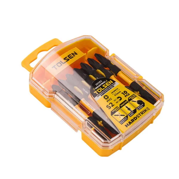 10PCS DOUBLE END IMPACT SCREWDRIVER BIT SET (INDUSTRIAL) - Image 2