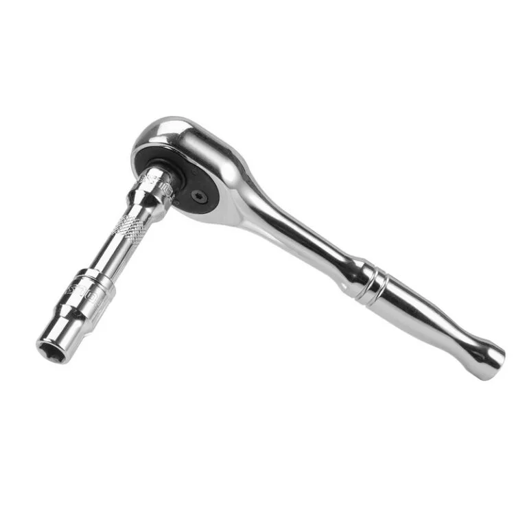 13PCS 1/4″ RATCHET HANDLE WITH SOCKETS SET - Image 2